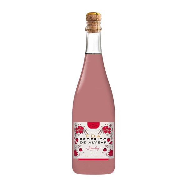 Espumante Federico De Alvear Strawberry En Botella 750 Cc. #1