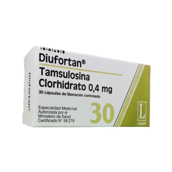 Lazar Diufortan Tamsulosina 0.4 Mg x 30 Cáps #1