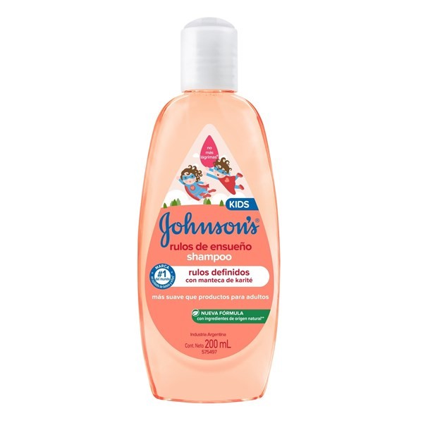 Shampoo Johnsons Baby Rulos De Ensueño 200 Cc. #1