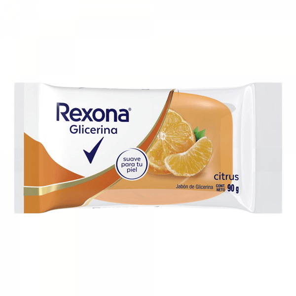 Rexona Jabon Pastilla Glicerina Citrus X 90 alt