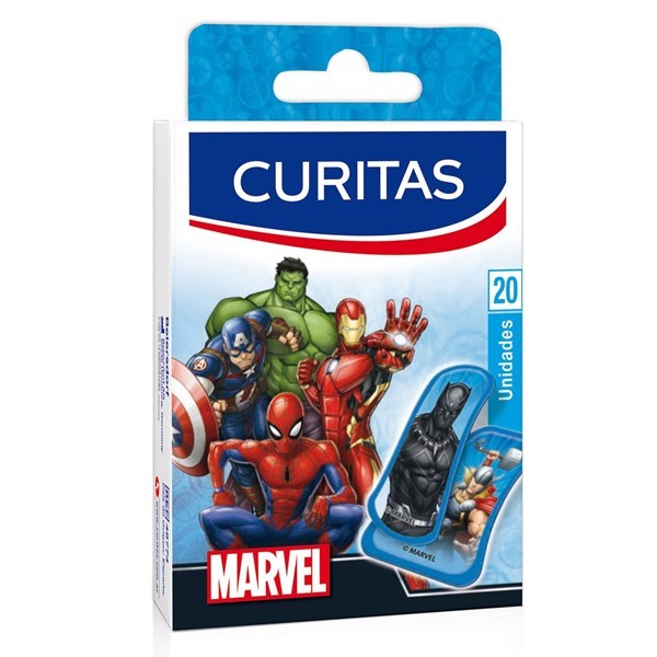 Curitas Apósitos Adhesivos Marvel (20 Unidades)