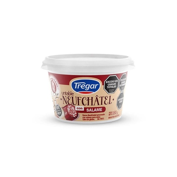Queso Neufchatel Tregar Salame 180 G #1