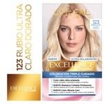 Excellence Kit Coloracion 123 Rubio Ultra Claro Dorado #15