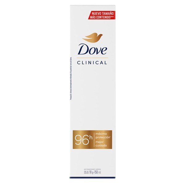  Dove  Antitranspirante Clinical 96 H Original en Aerosol 110 ml alt