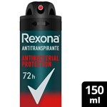 Antitranspirante En Aerosol Rexona Antibacterial Men X150 Cc. #1