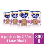 Vital Pack Leche Infantil  Nutri Plus 4 (4 Latas de 800 grs) #1