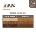Issue Keratin Color 8.3 Rubio Claro Dorado #5