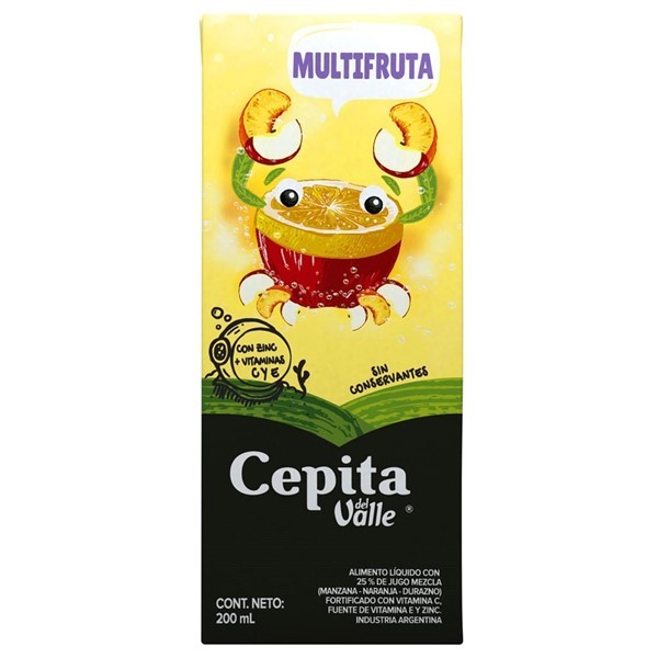 Jugo Cepita Del Valle Multifruta 200 Ml alt