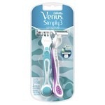 Maquina Desechable Venus Simply 3 Sensitive Pack 2 Un #3