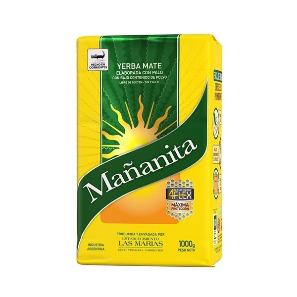 Yerba Mate Mañanita 4flex 1kg #1
