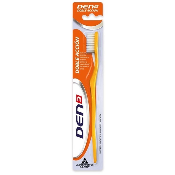 Den3 Cepillo Dental Doble Acción | 1 unidad #1