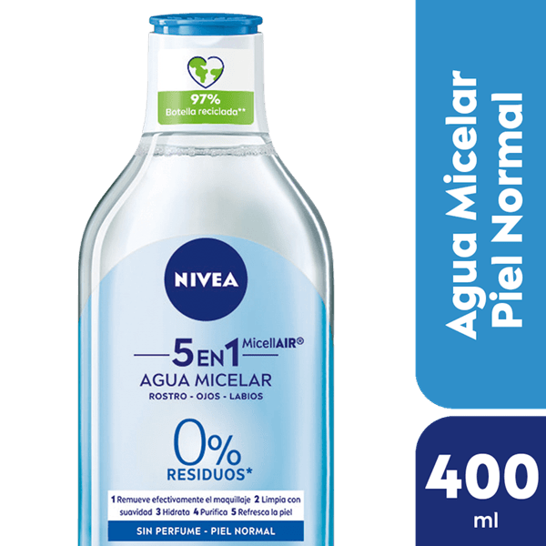 Nivea Agua Micelar  Skin Breathe Para Piel Seca Y Sensible 400 ml #1
