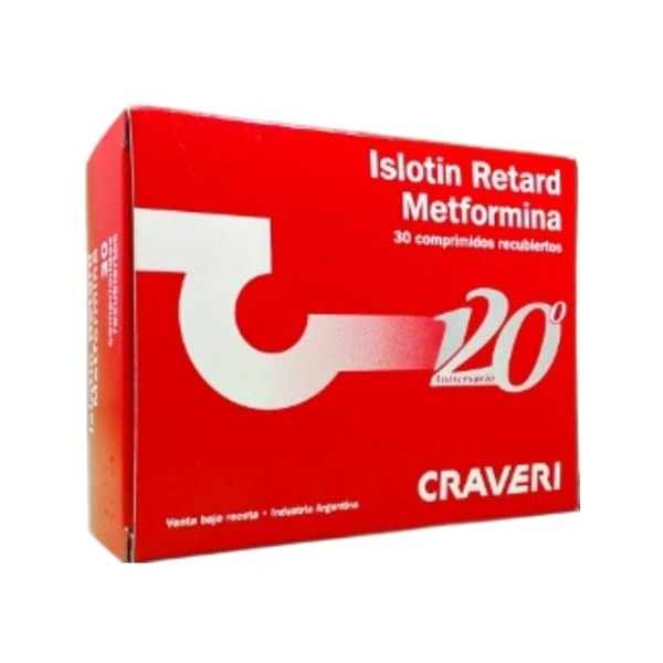 Craveri Islotin Retard 850 Mg x 30 Comp Recubiertos Ap #1