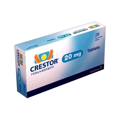 Crestor 20 Mg | 28 Comprimidos | Rosuvastatina 
