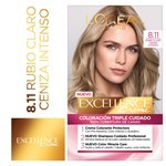 Excellence Kit Coloracion 8.11 Rubio Claro Ceniza #3
