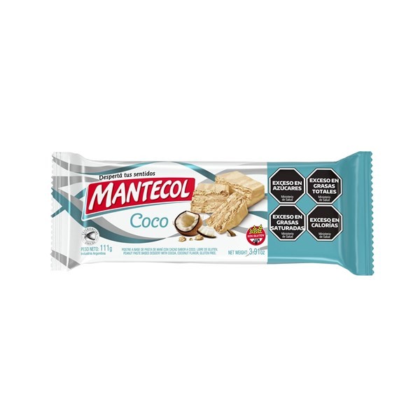 Postre de Maní Mantecol Coco 111 grs #1