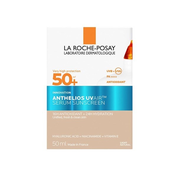 Protector Solar la Roche Posay Anthelios Uv Air Sérum Fps 50+ Tono Claro  50 ml