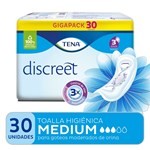Tena Toalla Discreet Medium (30 Unidades) #1