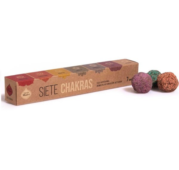Sagrada Madre Bombitas de Defumación Activada Siete Chakras