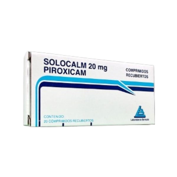 Laboratorio Bernabó Solocalm Piroxicam 20 Mg x 20 Comp Recubiertos #1