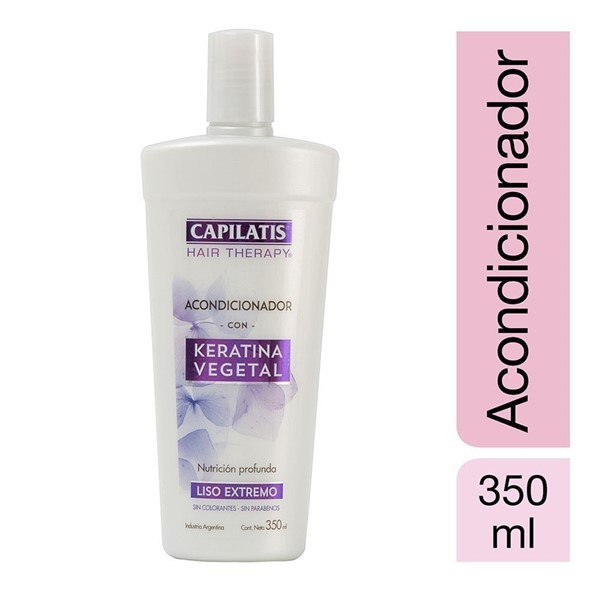 Capilatis Acondicionador Con Keratina Línea Keratina Vegetal 350 ml #1