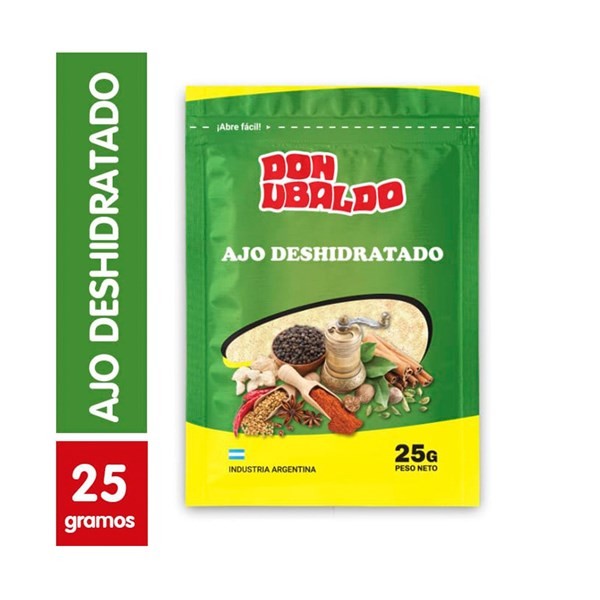 Ajo Triturado Don Ubaldo 25 g.