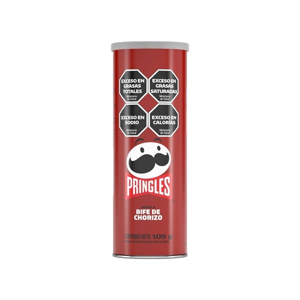 Papas Fritas Pringles Sabor Bife De Chorizo 109 G. #1