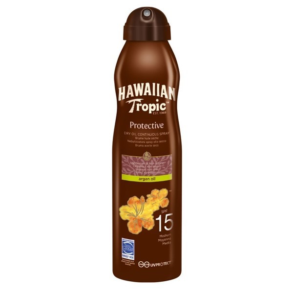 Hawaian Tropic Aceite Bronceador En Spray Fps 15 180 Ml #1