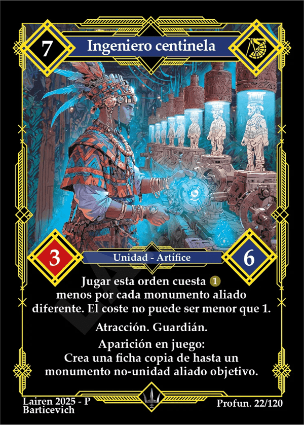 022 Ingeniero Centinela - Coste 7