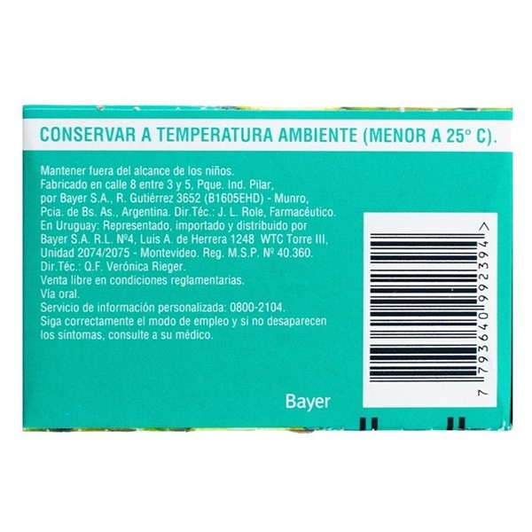 Aspirina C Fria | 24 Sobres | Ácido acetilsalicílico + Ácido Ascórbico #1