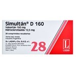 Simultan D 160 | 28 Comprimidos | Valsartán #1