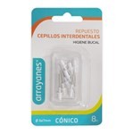 Arrayanes Repuesto Cepillos Interdentales Cónico 37 -mm x 8U #1