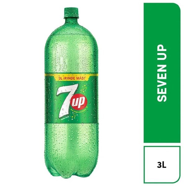 7Up Gaseosa 7 Up Lima Limón 3 lt #1