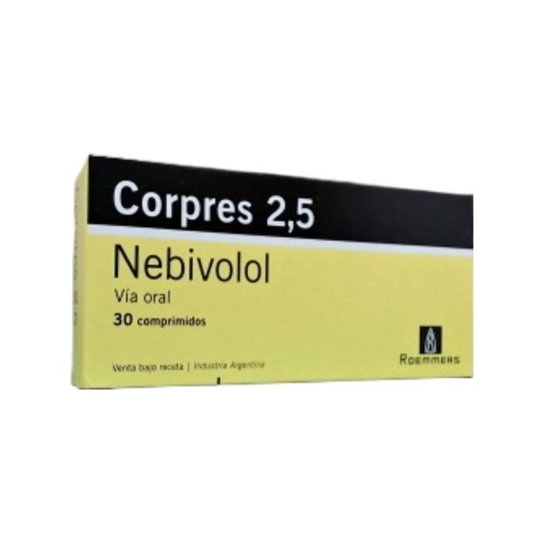 Roemmers Corpres Nebivolol 2.5 Mg x 30 Comp #1