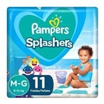 Pampers Pañal Splashers Para Agua M-G (11 Unidades) #1
