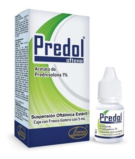 Predol Ofteno 5 ml (Prednisolona) | Suspensión Oftálmica #1