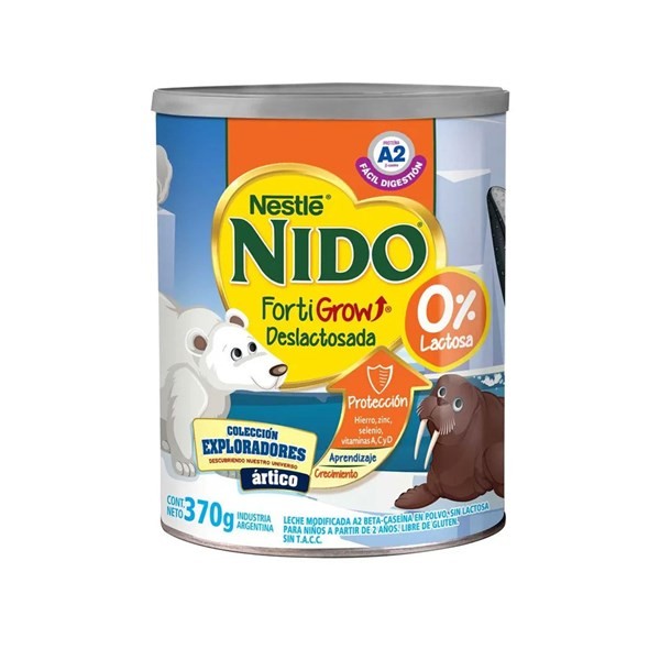 Leche En Polvo Nido Fortigrow 370 G. #1