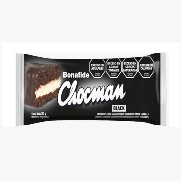 Chocolate Bonafide Chocman Black x 35 g #1