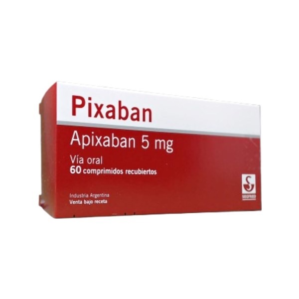 Siegfried Pixaban Apixaban 5 Mg x 60 Comp #1