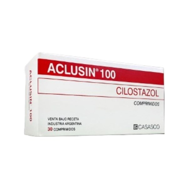 Casasco Aclusin Cilostazol 100 Mg x 30 Comp #1