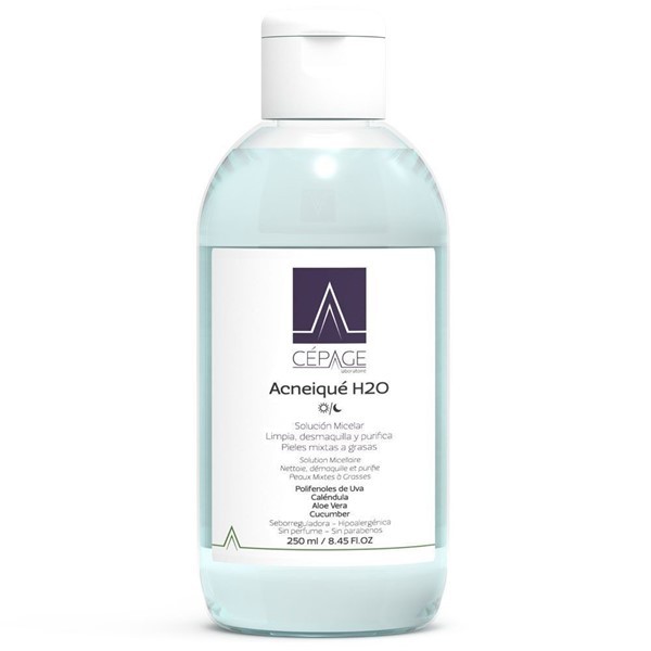 Cepage Acneique H2o Solución Micelar Piel Grasa 250 ml