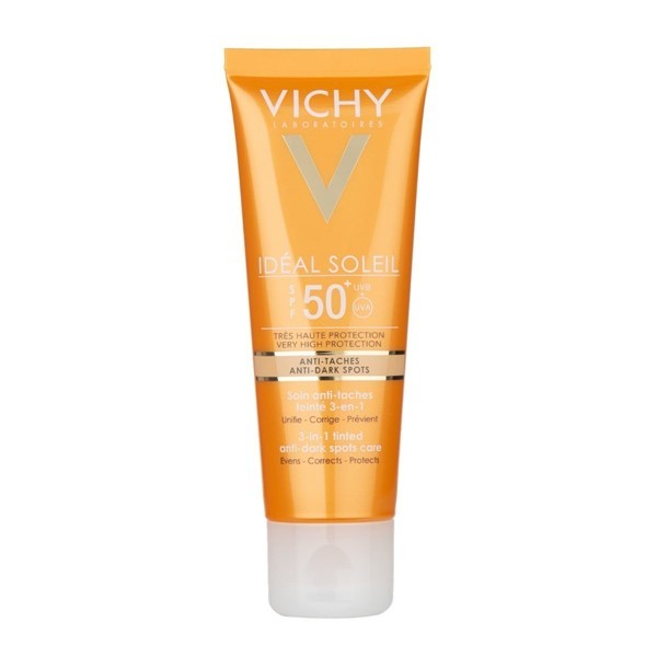 Vichy Ideal Soleil Protector Anti-Manchas 3 en 1 Fps 50 50 ml #1