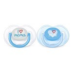 Avent Chupete Classic Love Mamá  Nene 0-6 Meses x 2U Unico #1