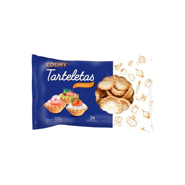 Tartaletas Con Sal Edemy 150 gr