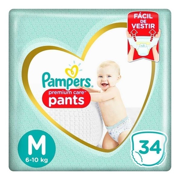 Pampers 30 Unidades m