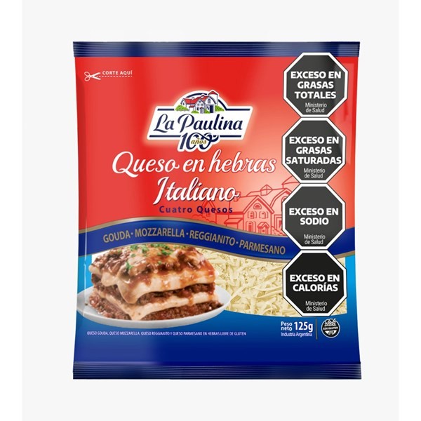 Queso En Hebras Italiano La Paulina Fp 125 G #1