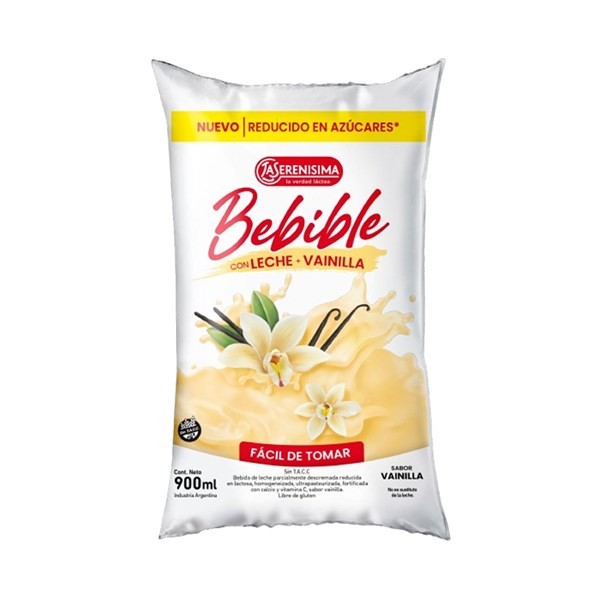 Bebida Lactea La Serenísima Vainilla Sachet 900 Cc. #1