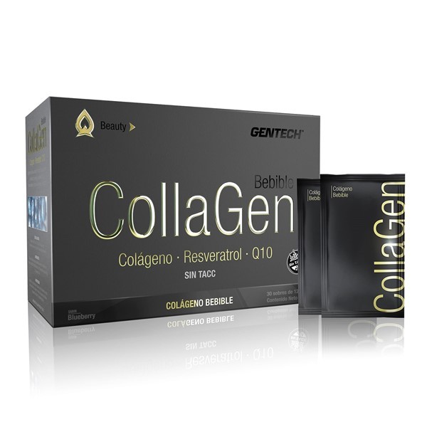Gentech Collagen Coenzima Bebible 30 Sobres #1