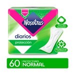 Protectores Diarios Nosotras Normal Con Calendula 60 Uni #1