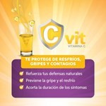 C-vit 1000 | 10 Comprimidos | Vit C #1